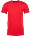 6210 Unisex Cvc Crew Neck T Shirt Red colour image